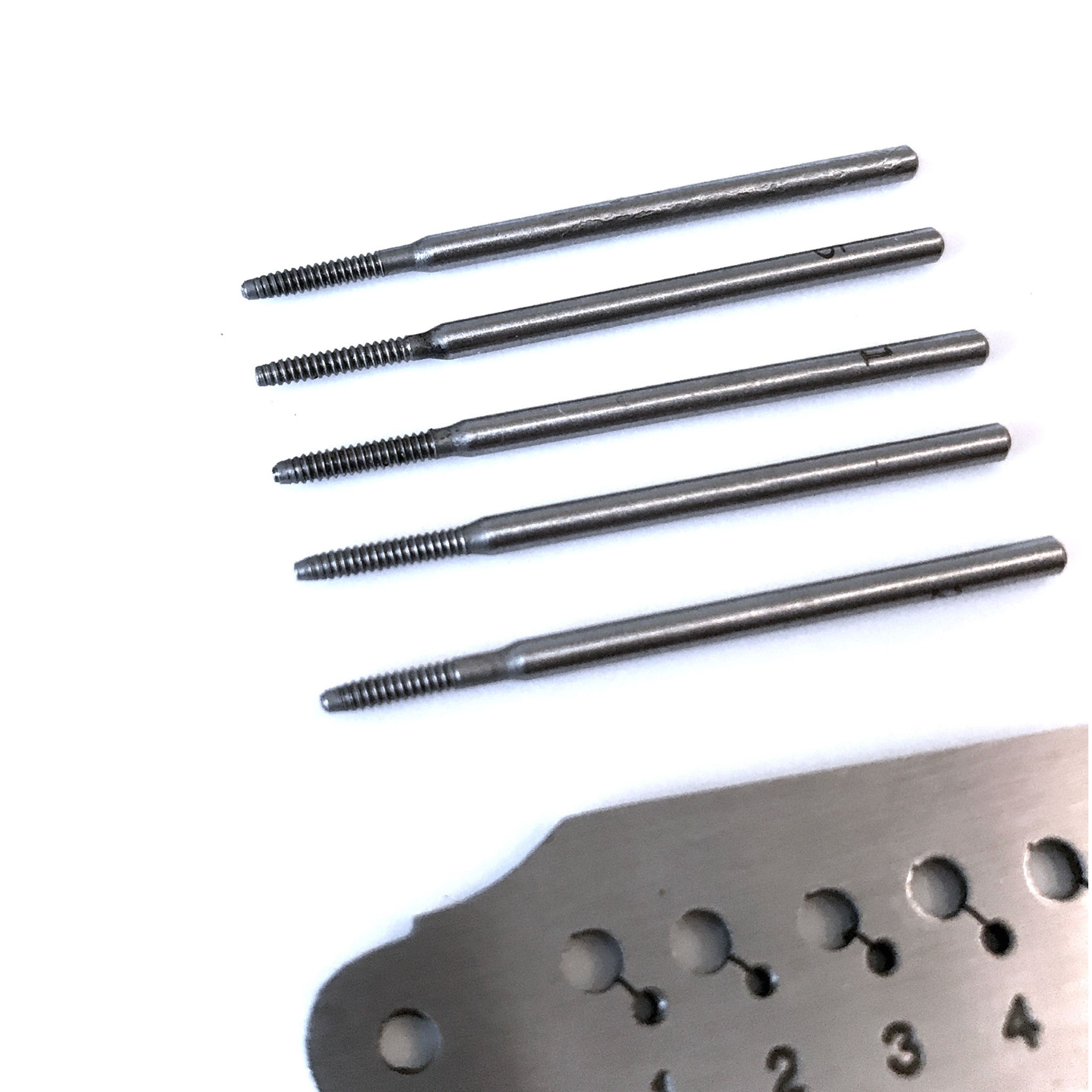 Taps and Dies Collection for Jewellery Making and Repair Jewellery