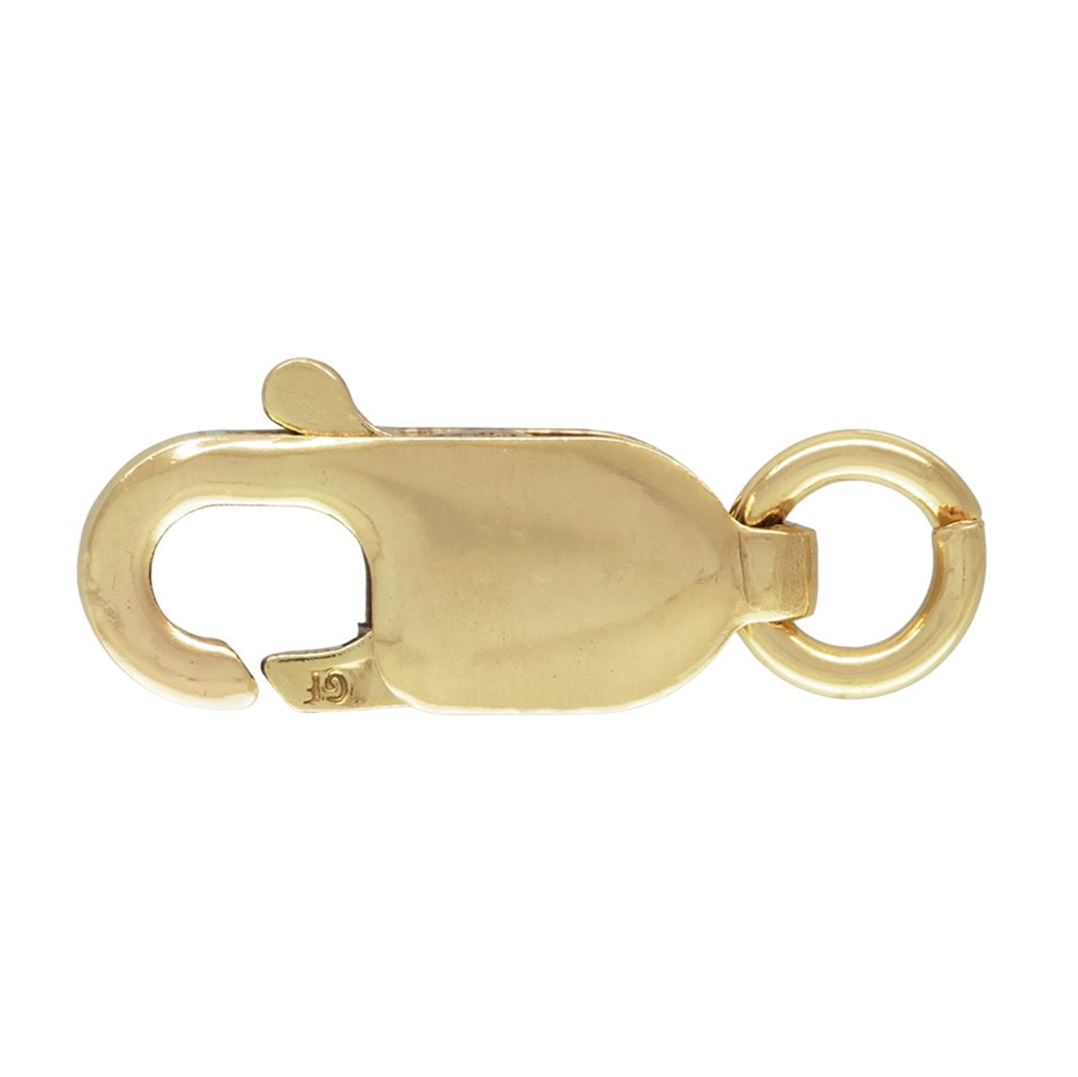 14K Gold Filled Lobster Claw Clasp With Ring - 5.2x13.5mm Jewelry Making Clasp, Secure Closure For Bracelets & Necklaces - View #10