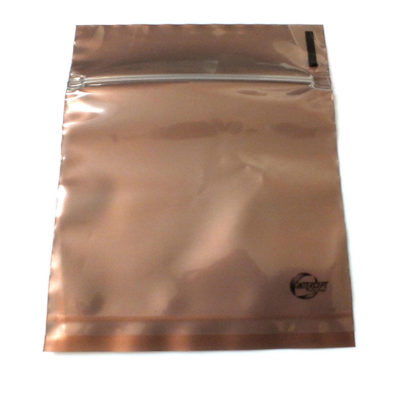 1x Anti-Tarnish Corrosion Intercept 4"x 4" Translucent Zip-lock Bag for secure jewelry and metal protection