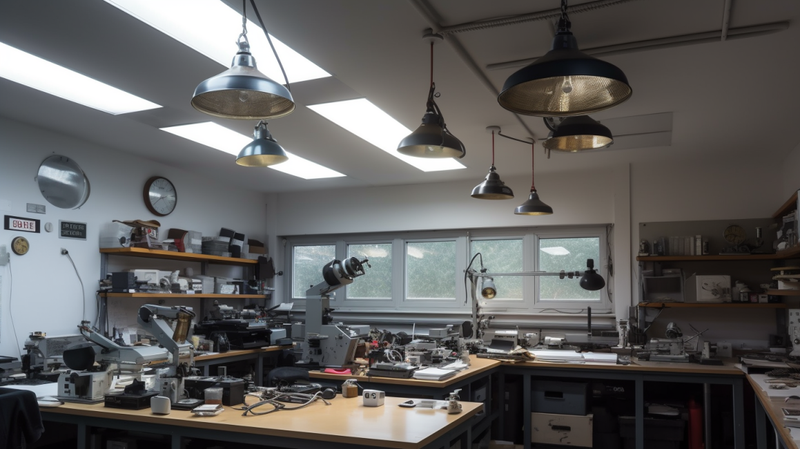 Proper watch workshop Lighting and Temperature Control