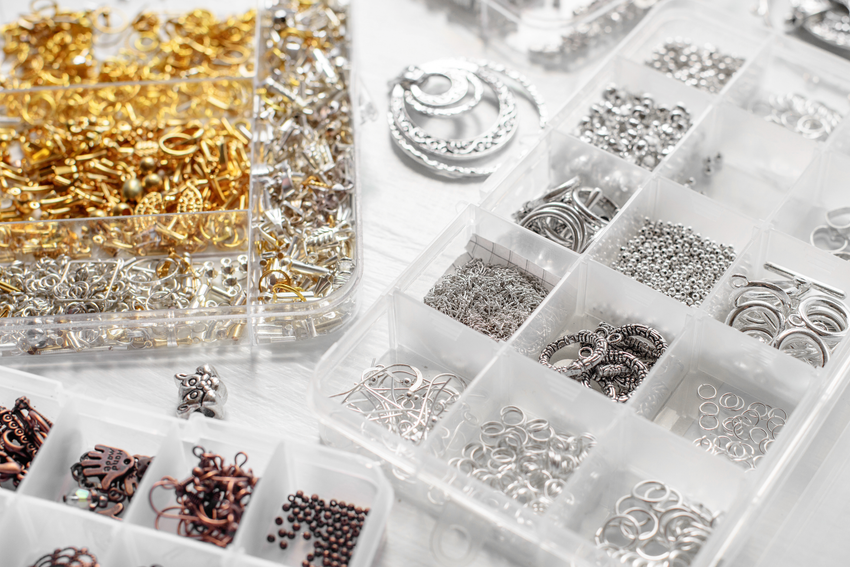 Jewellery components and finished pieces