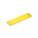 18ct Gold Vermeil Rectangle Tag Pendant Blank 30mm x 8mm