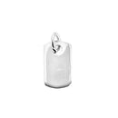 Sterling Silver Dog Tag Pendant with 5mm Jump Ring 12mm x 7mm