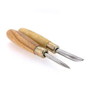 Jewellers Straight and Curved Steel Burnisher Tool Set for Polishing Jewellery