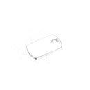 Sterling Silver Dog Tag Pendant Blank 12mm x 7mm