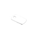 Sterling Silver Dog Tag Pendant Blank 12mm x 7mm