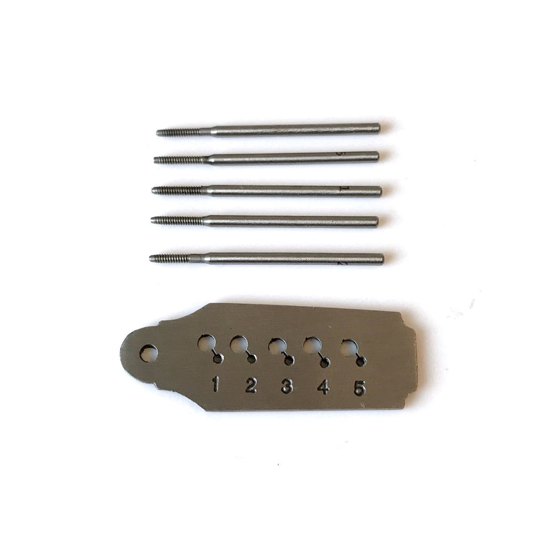 Mini Tap and Die Set with Carbon Steel Construction