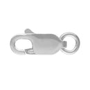 Sterling Silver Lobster Claw Jewellery Clasp 12mm x 4.5mm + Jump Ring for secure closures