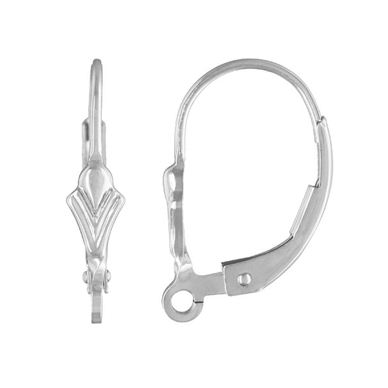 Leverback earring wires sales