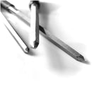 Clock Cutting Broaches 2.4mm - 6.2mm Set of 6 - Precision Tool for Clock Repair & Jeweling