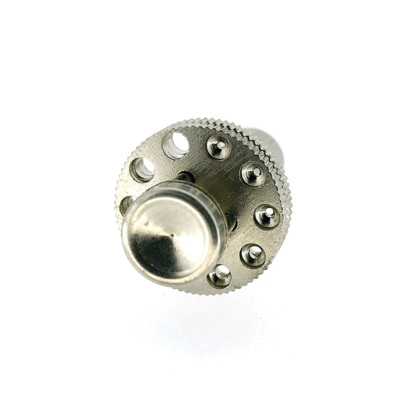 High-quality watch hand holder clamp with secure locking nut for watchmakers