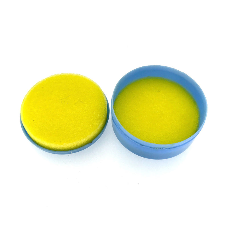 Silicone watch grease pot with pads for sealing gaskets