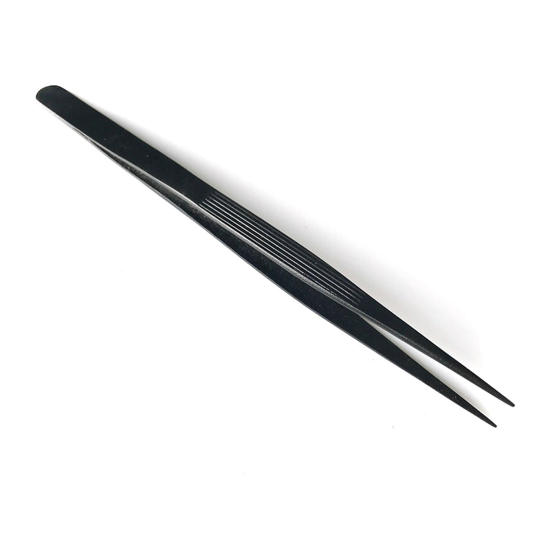 Jewellers & Gemologists Gemstone & Diamond Tweezers with Black Finish