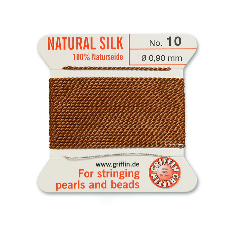 Griffin Cornelian Silk No.10 0.90mm for professional pearl and bead stringing