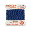 Griffin Dark Blue Silk No.14 for Bead & Pearl Stringing | Jewellery Trade Resources