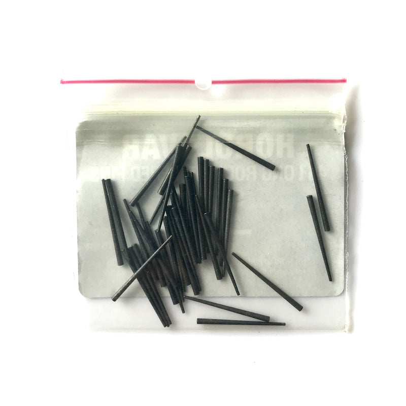 Pack of 40 Horolovar Steel Clock Tapered Pins for Precise Repairs