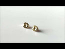 14ct Gold Filled Earring Butterfly Backs Scrolls 5.8mm x 5mm x 2