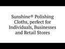 Small Yellow Sunshine® Jewellery Polishing Cloth - Silver & Gold | Jewellery Trade Resources