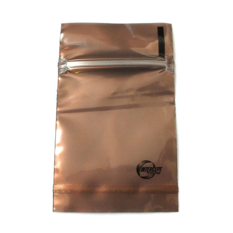 1x Anti-Tarnish Corrosion Intercept 2"x 3" Translucent Zip-lock Bag for secure jewelry and metal protection