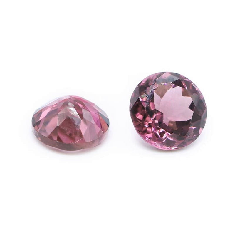 Natural pink tourmaline for jewellery making