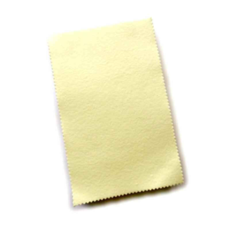 Yellow Sunshine Polishing Cloth for silver and gold, small size