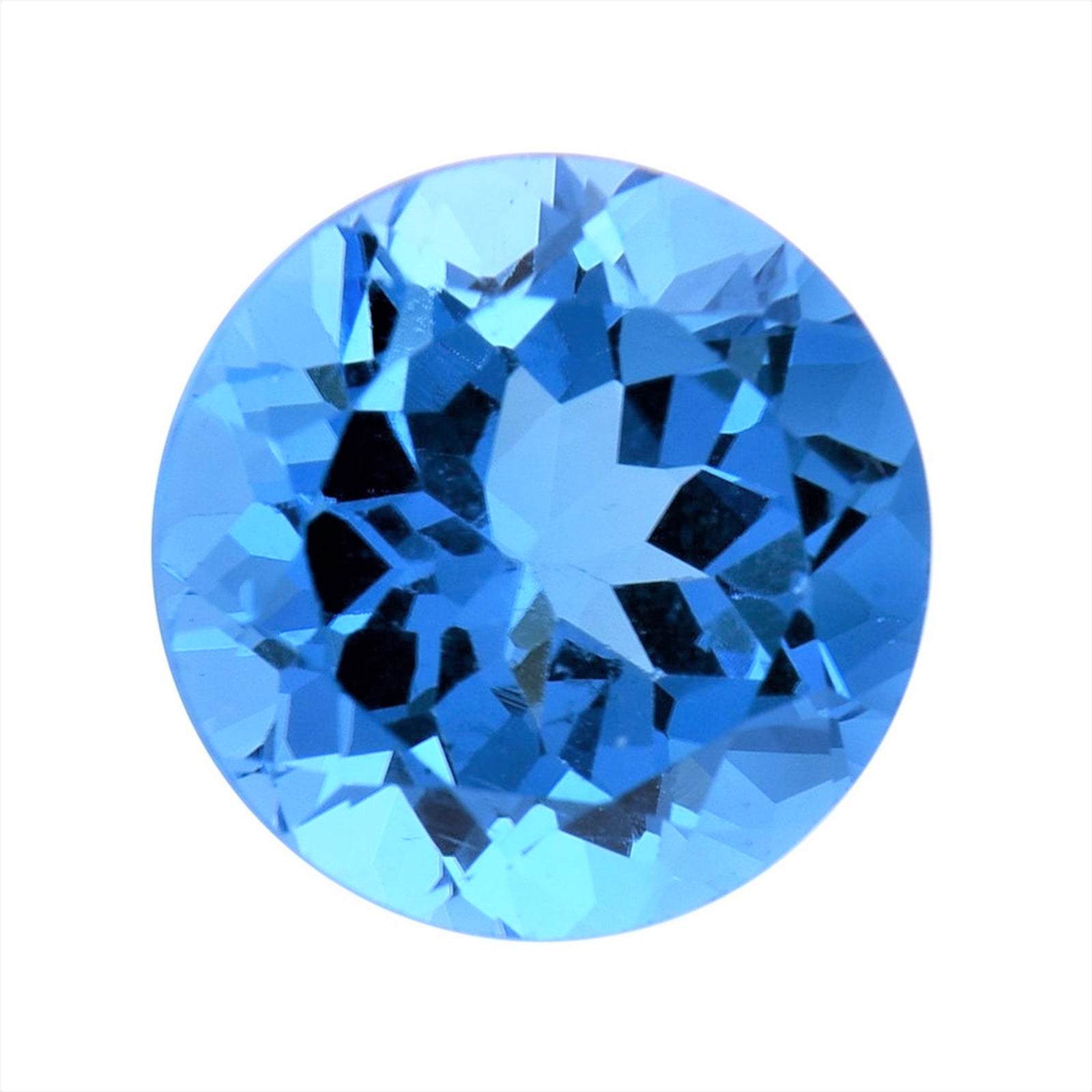 1mm Swiss Blue Topaz Round Cut Natural Gemstone | Jewellery Trade Resources